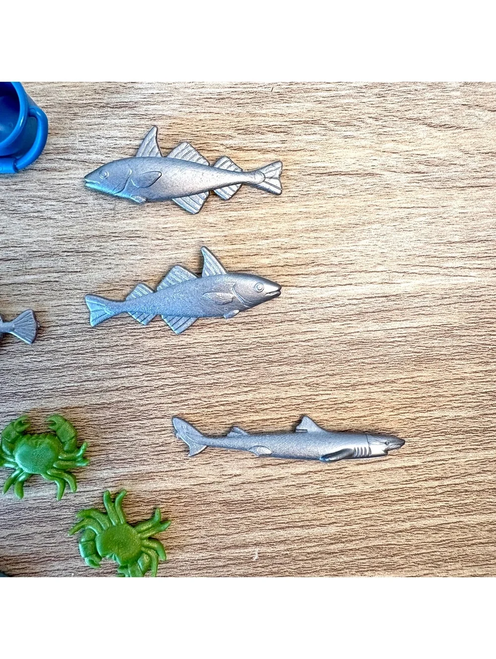 Playmobil Vintage Ocean Sea Life Fish Lot 34 Pc Sharks Lobsters Crabs Fishing